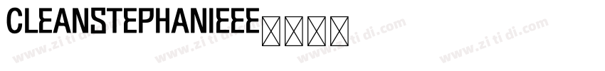 CleanStephanieee字体转换