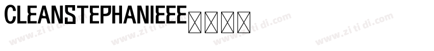 CleanStephanieee字体转换