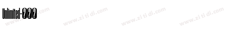 Unlimited字体转换