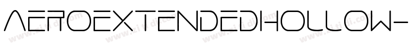 AEROEXTENDEDHOLLOW字体转换