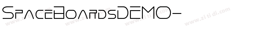 SpaceBoardsDEMO字体转换