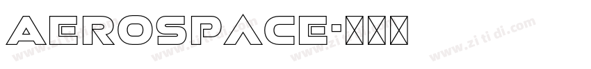 Aerospace字体转换