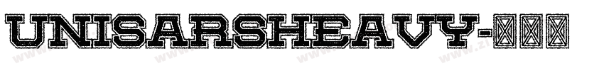 UniSarsHeavy字体转换