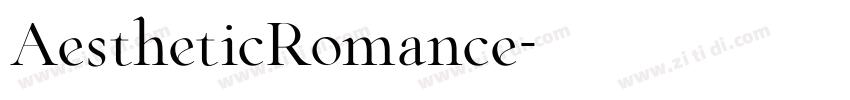 AestheticRomance字体转换
