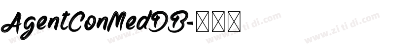 AgentConMedDB字体转换