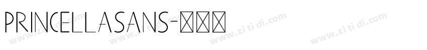 PrincellaSans字体转换