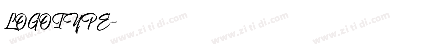 LOGOTYPE字体转换