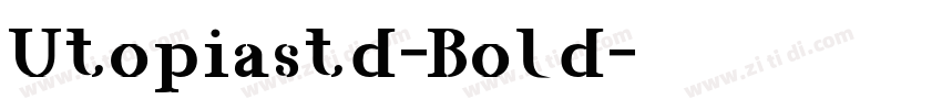 Utopiastd-Bold字体转换 Utopiastd-Bold字体转换