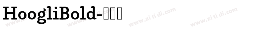 HoogliBold字体转换