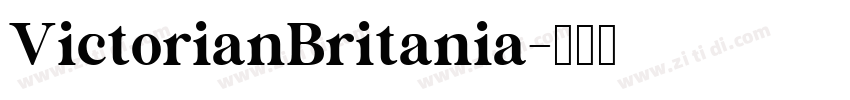 VictorianBritania字体转换