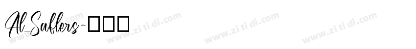 Al_Saflers字体转换