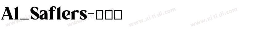 Al_Saflers字体转换