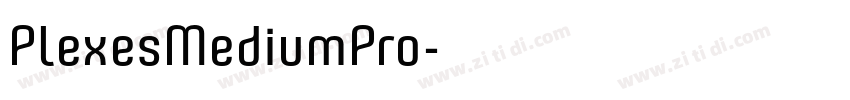 PlexesMediumPro字体转换