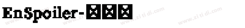 EnSpoiler字体转换
