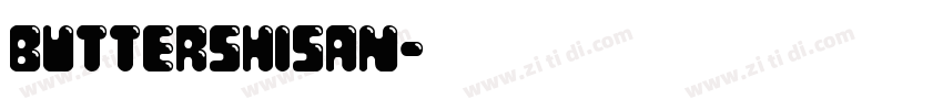 Buttershisan字体转换