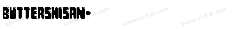 Buttershisan字体转换