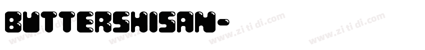 Buttershisan字体转换