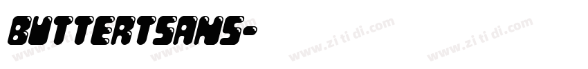 buttertsans字体转换