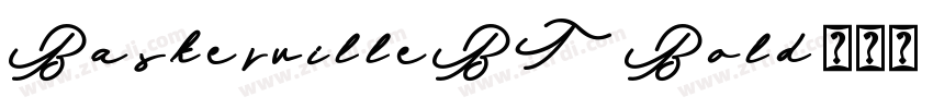 BaskervilleBT-Bold字体转换