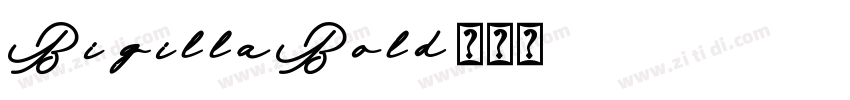 BigillaBold字体转换 BigillaBold字体转换
