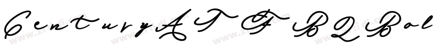 CenturyATFBQ-Bold字体转换