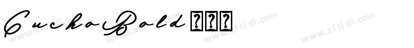 CuchoBold字体转换