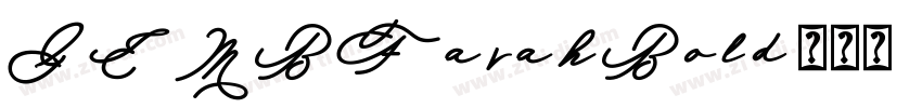 GEMBFarahBold字体转换