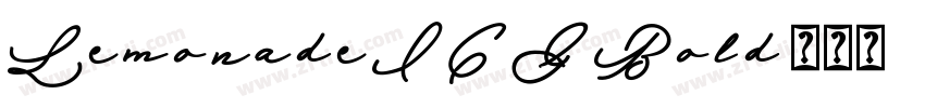 LemonadeICGBold字体转换