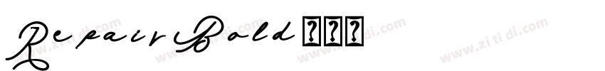 Repair-Bold字体转换