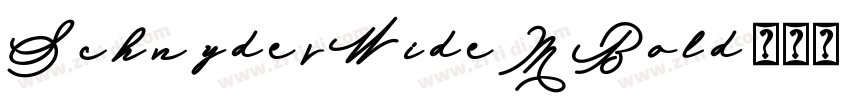 SchnyderWideMBold字体转换 SchnyderWideMBold字体转换