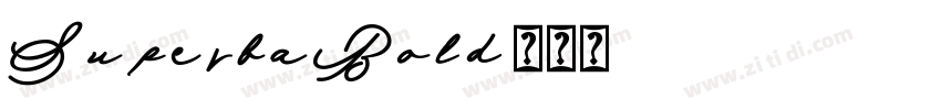SuperbaBold字体转换