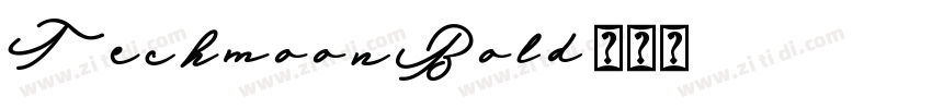 TechmoonBold字体转换