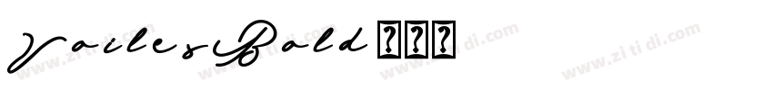 VoilesBold字体转换 VoilesBold字体转换