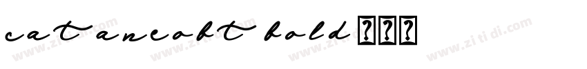 cataneobt-bold字体转换