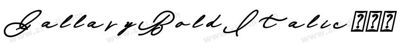 GallaryBoldItalic字体转换 GallaryBoldItalic字体转换
