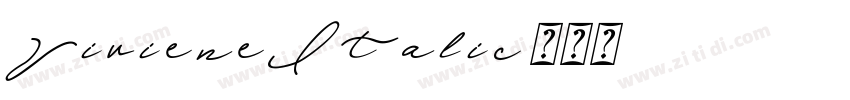 VivieneItalic字体转换 VivieneItalic字体转换