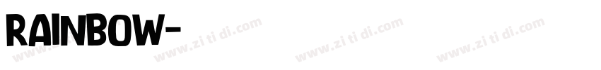 Rainbow字体转换