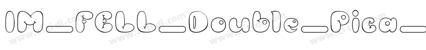 IM_FELL_Double_Pica_字体转换