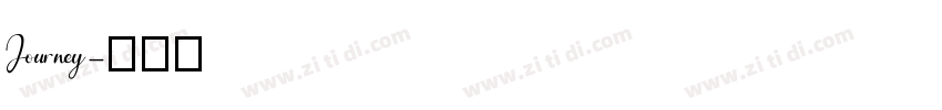 Journey字体转换