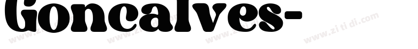 Goncalves字体转换
