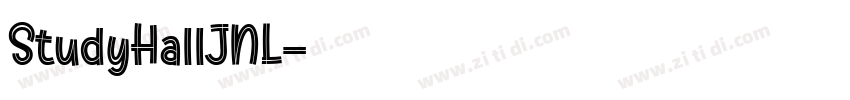 StudyHallJNL字体转换