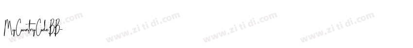 MyCountryCodeBB字体转换