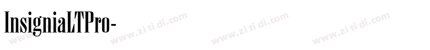 InsigniaLTPro字体转换