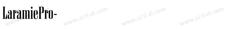 LaramiePro字体转换