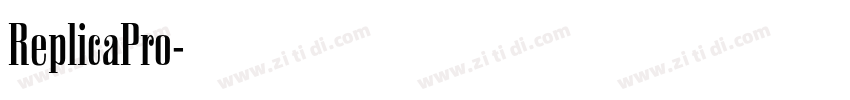 ReplicaPro字体转换