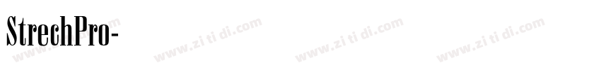 StrechPro字体转换