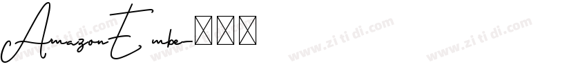AmazonEmbe字体转换