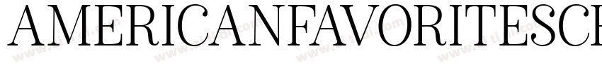 AmericanFavoriteScri字体转换