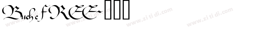 BucheFREE字体转换