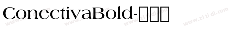 ConectivaBold字体转换